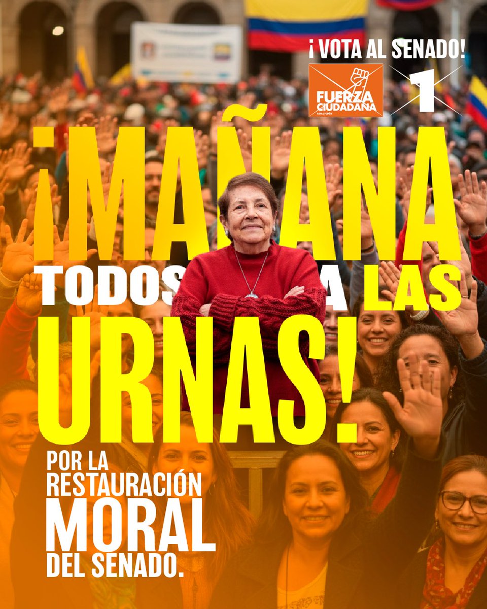 Colombianos, gracias por todo su cariño, su acompañamiento, su interés en esta campaña. 

Ha sido un proyecto lleno de mucho respeto y amor por parte de todos los que creen en el gaitanismo. 

A partir de ahora, está en su voto el instaurar en Colombia una democracia directa,