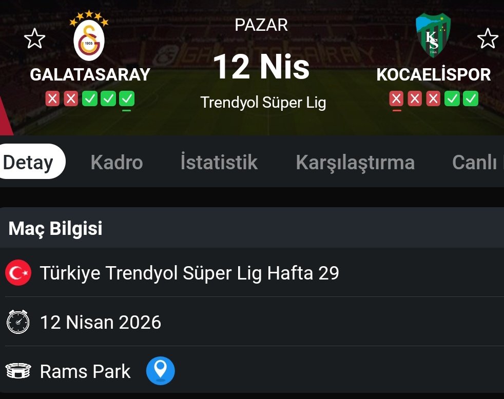 29.Hafta tüm Türkiye biliyor Galatasarayın hakkından kimin geleceğini 😉