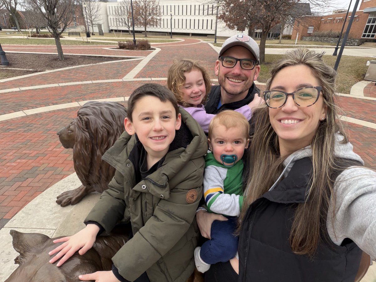 HunterTower's tweet photo. Full circle moment today.

We brought our kids to our alma mater, @WidenerUniv, for the first time and snapped some photos in front of the buildings where we spent so many long hours — Political Science for me and Nursing for my wife. Walking those same paths again brought back so many memories.

What a fun little day and such a special reminder of where our journey together really began.