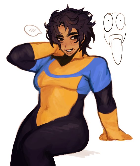 17776ic's tweet image. #markgrayson #invincible #invinciblefanart