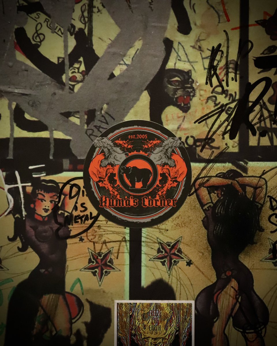 kumascorner's tweet image. We just got some new stickers!

$1 in house, or you could peel this one off the bathroom wall for free. 

#kumascorner #stickers #chicago #avondale #avondalechicago