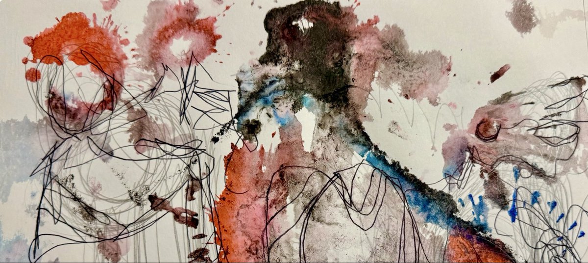 RonanCahill15's tweet photo. Some #experimentaldrawing in my #abstractsketchbook tonight... #kunst https://t.co/lnemu81dt0
