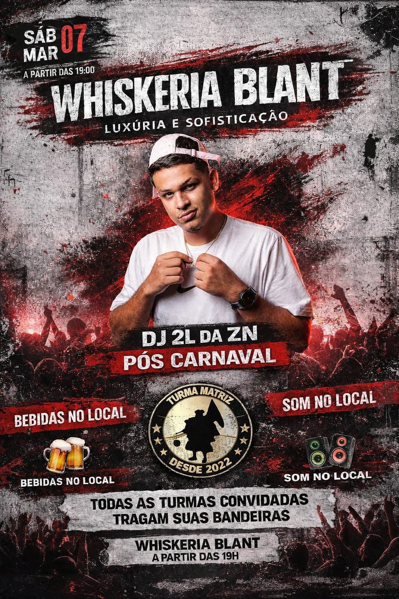TurmaMatriz22's tweet photo. HOJE É TUDO PELA WHISKERIA 〽️
EXPLANA PRA GEEEEERAL 😜 https://t.co/sodsgdIJZC