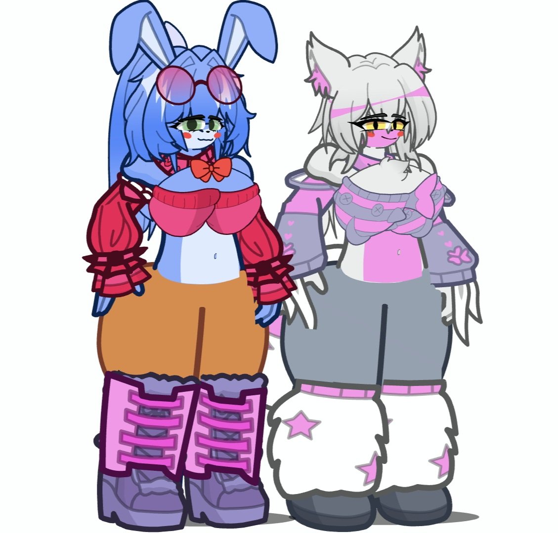 TenerZilla's tweet image. Toy Bonfie and FNIA Mangle (Toy Fexa)