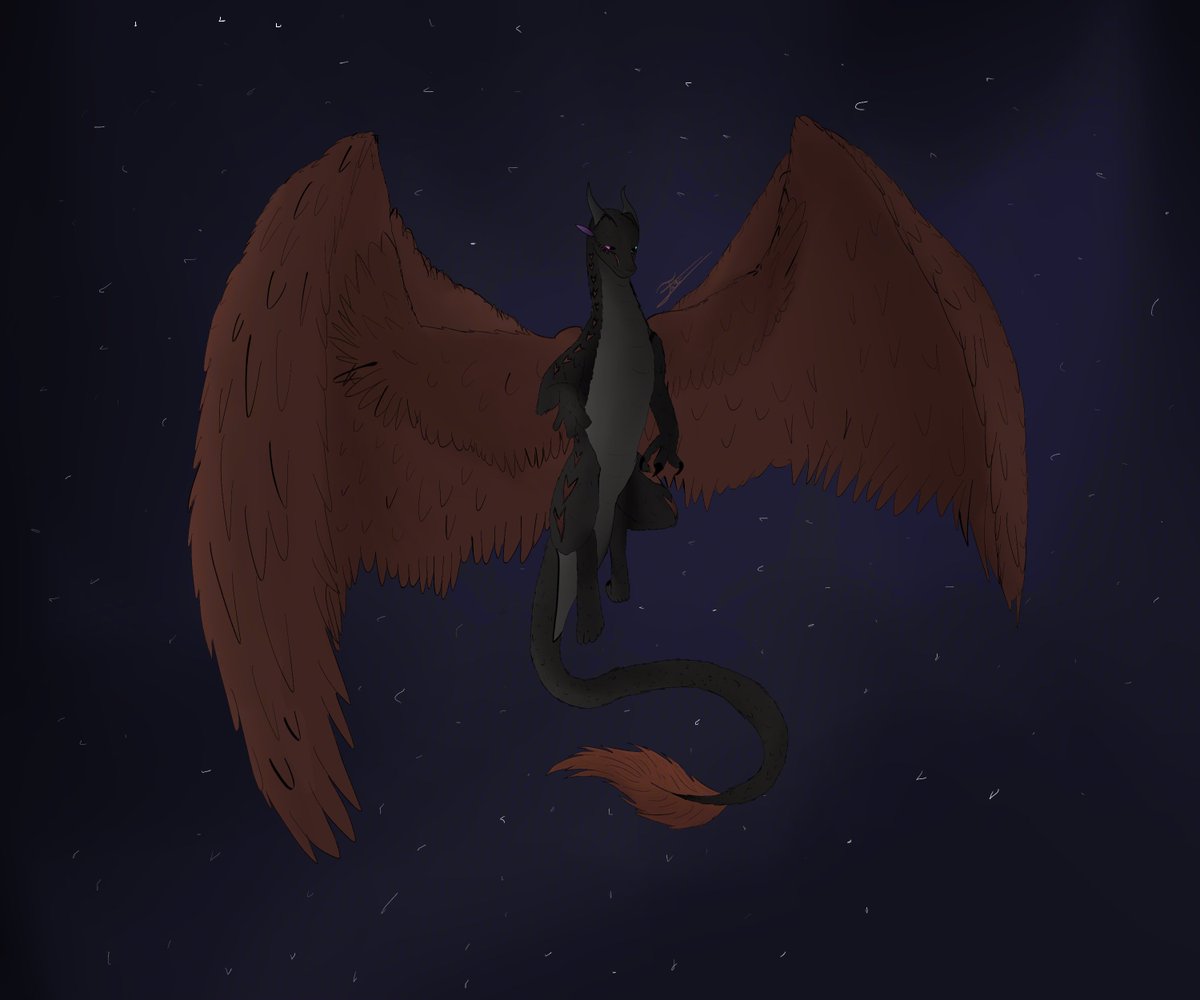 fatehills's tweet photo. This is one of my recent dragons. I haven’t decided on a name or background for him yet, but I imagine him as a rather insecure and gentle dragon.  

If you have ideas for a name, lore, or personality, I’d love to hear them. https://t.co/v56XNv5iue