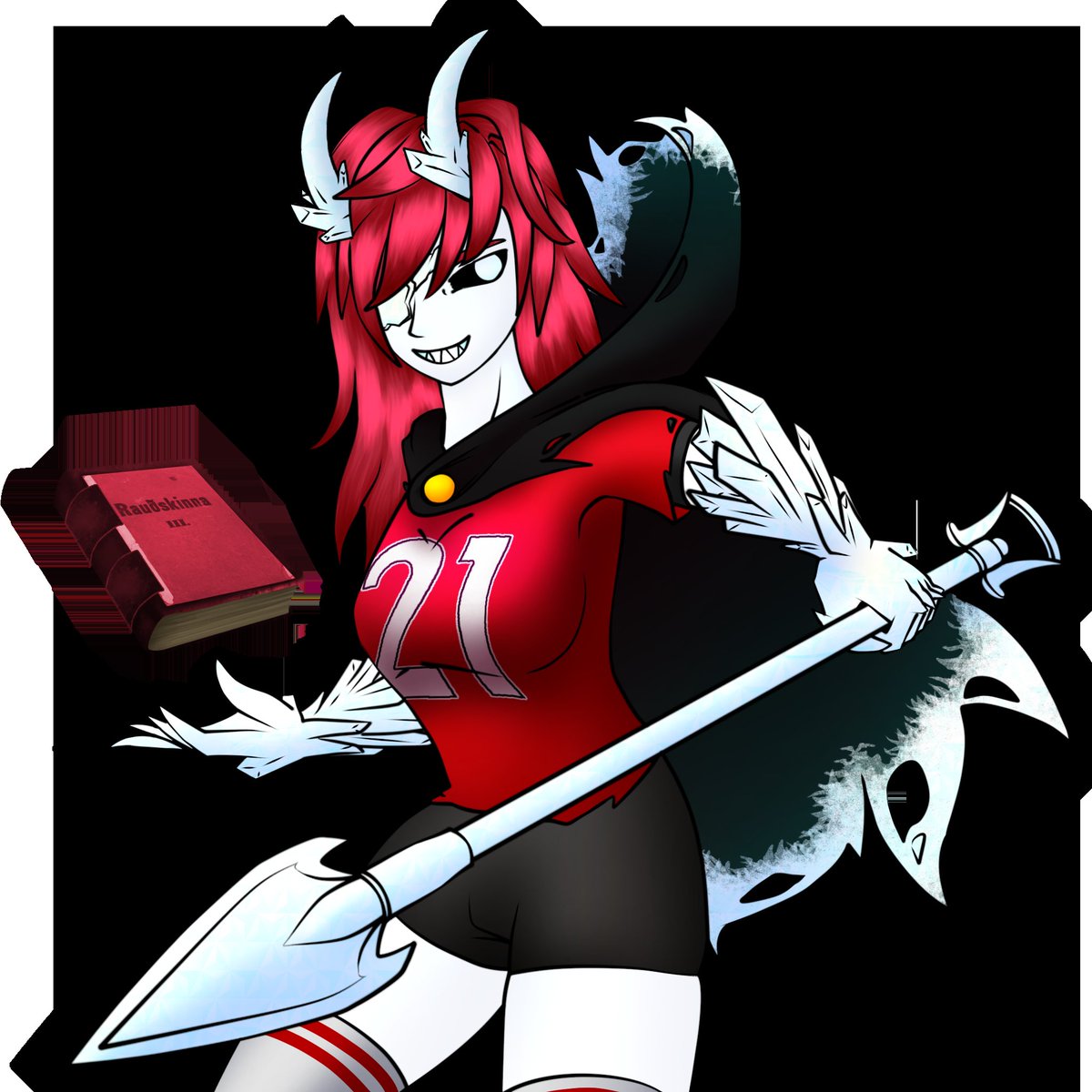 21Spoopy's tweet photo. #ocquestion Do your OCs have any natural enemies or anything they hate so much they want to kill it?

Kelina Farrel and her entire lineage have demons of all kinds as their main enemy, besides hating them for several reasons. https://t.co/sLpRoSNYv8