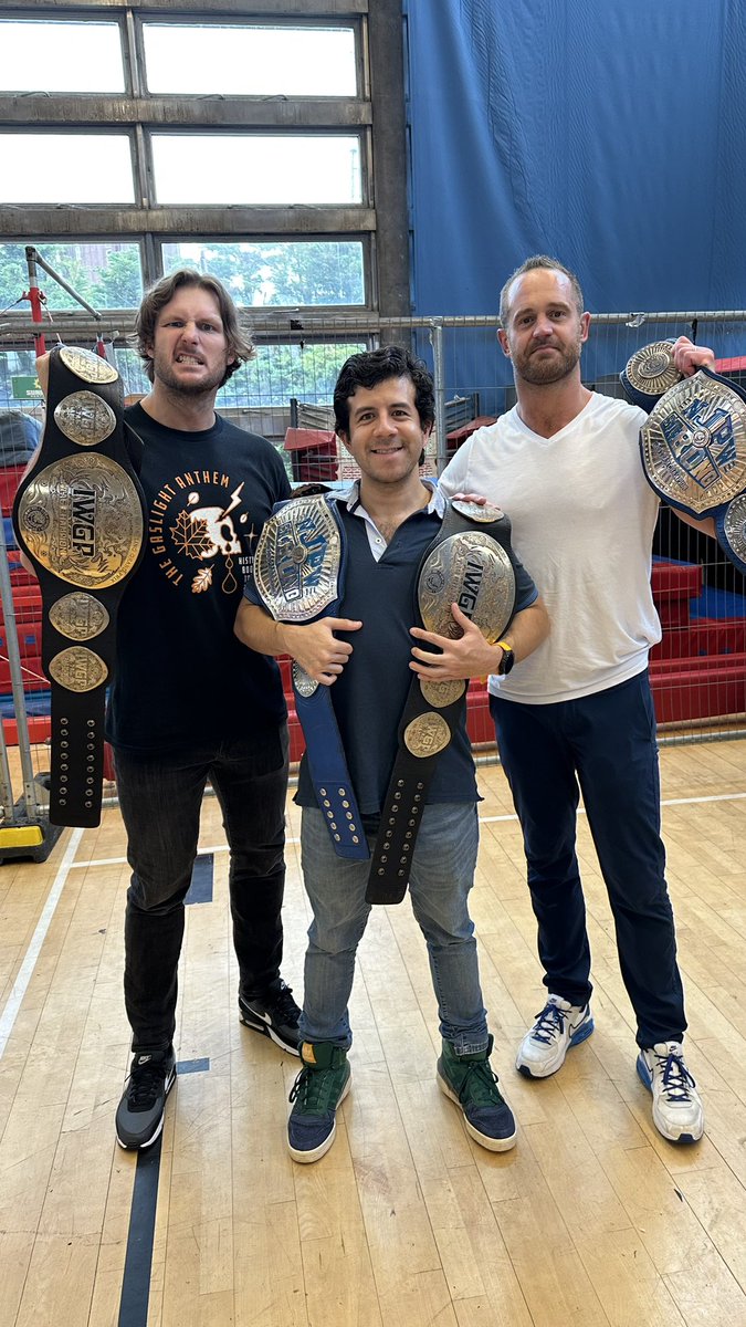 The tag team champs are always ready. We are ready to conquer AUF Mania.