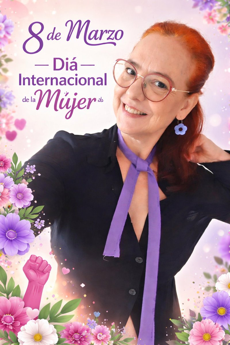 kmcanica's tweet photo. Ser mujer es historia, lucha y esperanza.
Hoy y siempre, que nuestras voces sigan transformando el mundos #8M #DíaInternacionalDeLaMujer https://t.co/BNq5yiCT8v