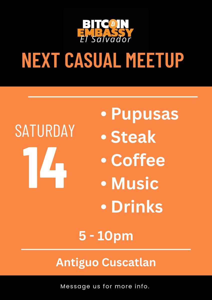 Bitcoin Embassy El Salvador tweet media