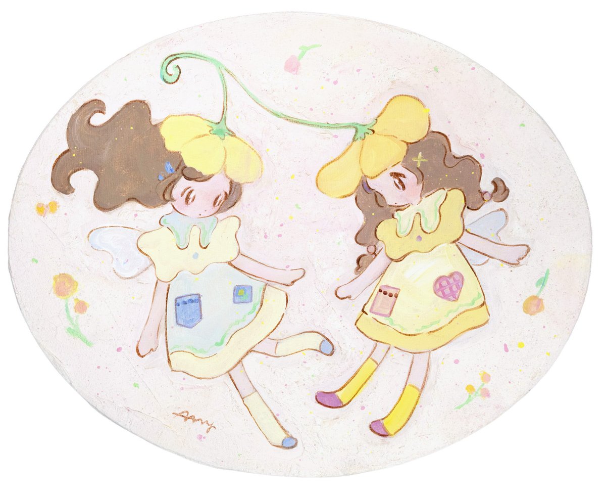 ア〜ミ〜／𝗔𝗔𝗠𝗬 🌸2人展「春のまにまに」@神戸 (@comcomblue