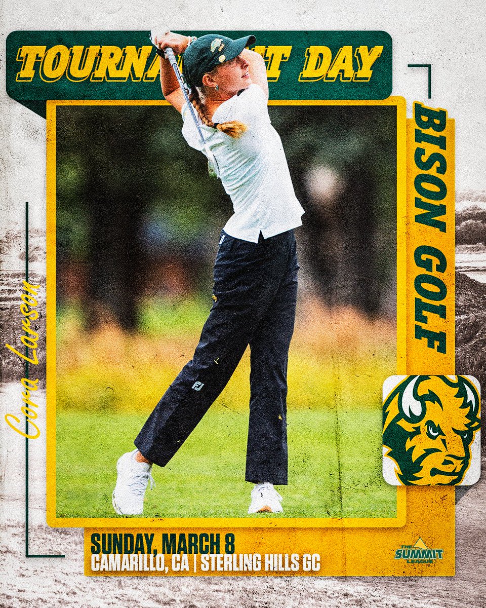 NDSU Golf tweet media