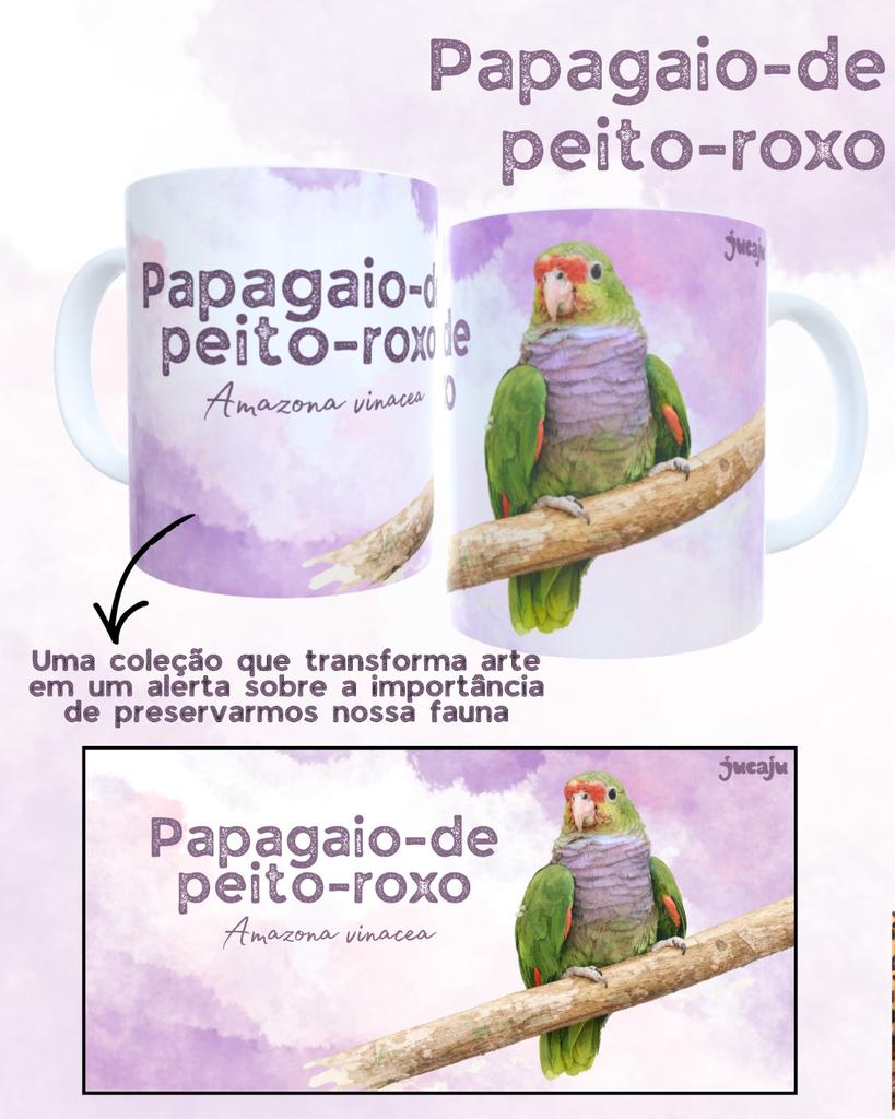 VidaNoZoo's tweet photo. O papagaio-de-peito-roxo traz cores lindas, mas uma realidade dura: corre risco de extinção devido principalmente a redução de seu habitat e ao tráfico de animais, atualmente seu status é classificado como Vulnerável (VU) https://t.co/LBXZVpH4IP
