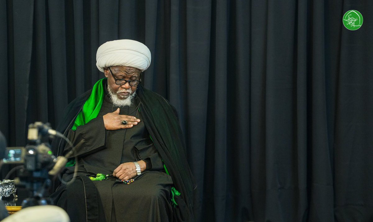 The Islamic Movement marked the 7th-day prayer for the martyr, Imam Khamenei, at the residence of its leader, Sheikh Ibraheem Zakzaky (H), in Abuja on 7 March 2026.

In his speech, the leader said that after offering our condolences on different occasions...
