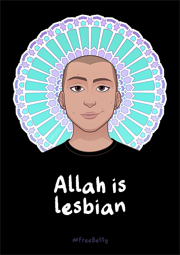 hellypse's tweet photo. Tribute to Betty Lachgar.

She's a lesbian feminist imprisoned in Morocco and her life is in danger. Please, help :

➡️ https://t.co/rqe9bQFNrl

#FreeBetty #InternationalWomensRightsDay #JourneeDesDroitsDesFemmes #InternationalWomenDay2026 #InternationalWomensDay #WomensDay2026 https://t.co/1vGyr0PLHn