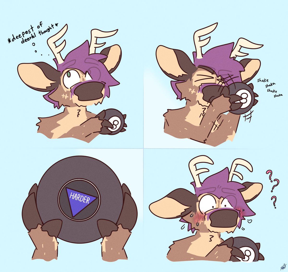 Silque: Deer Smell tweet media