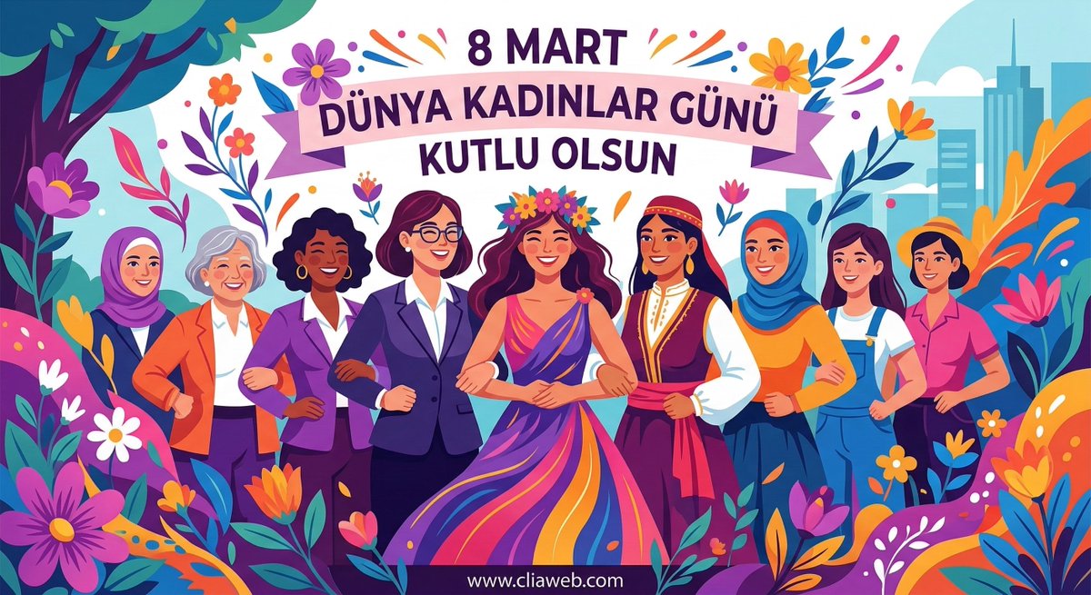 8 Mart Dünya Kadınlar Günü Kutlu Olsun! #8mart #worldwomensday