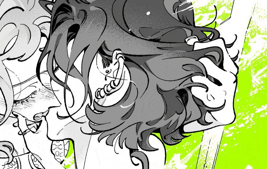 THE WAY SHES GRABBING MITSUKIS HAIR