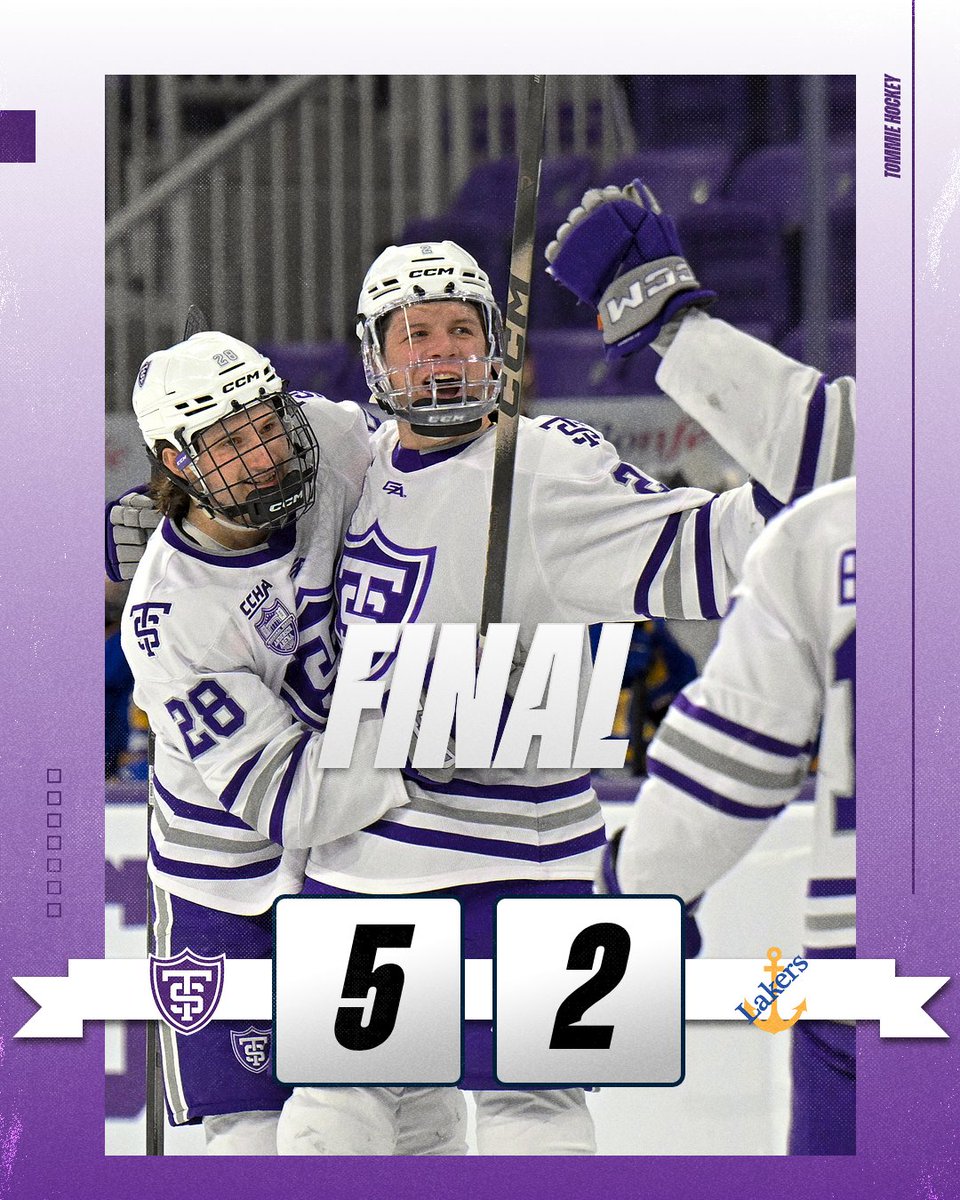 TommieMHockey's tweet photo. See you next weekend.

#RollToms | #FidesInFratrem https://t.co/o7eSR3Xt8D