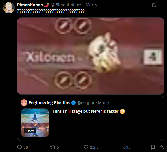 SavedClickGI's tweet photo. Current patch (Luna V) doesn't have a lot of content 
Because of that, Lots of discourse are happening for no reason such as these https://t.co/1zbUFR7q6F