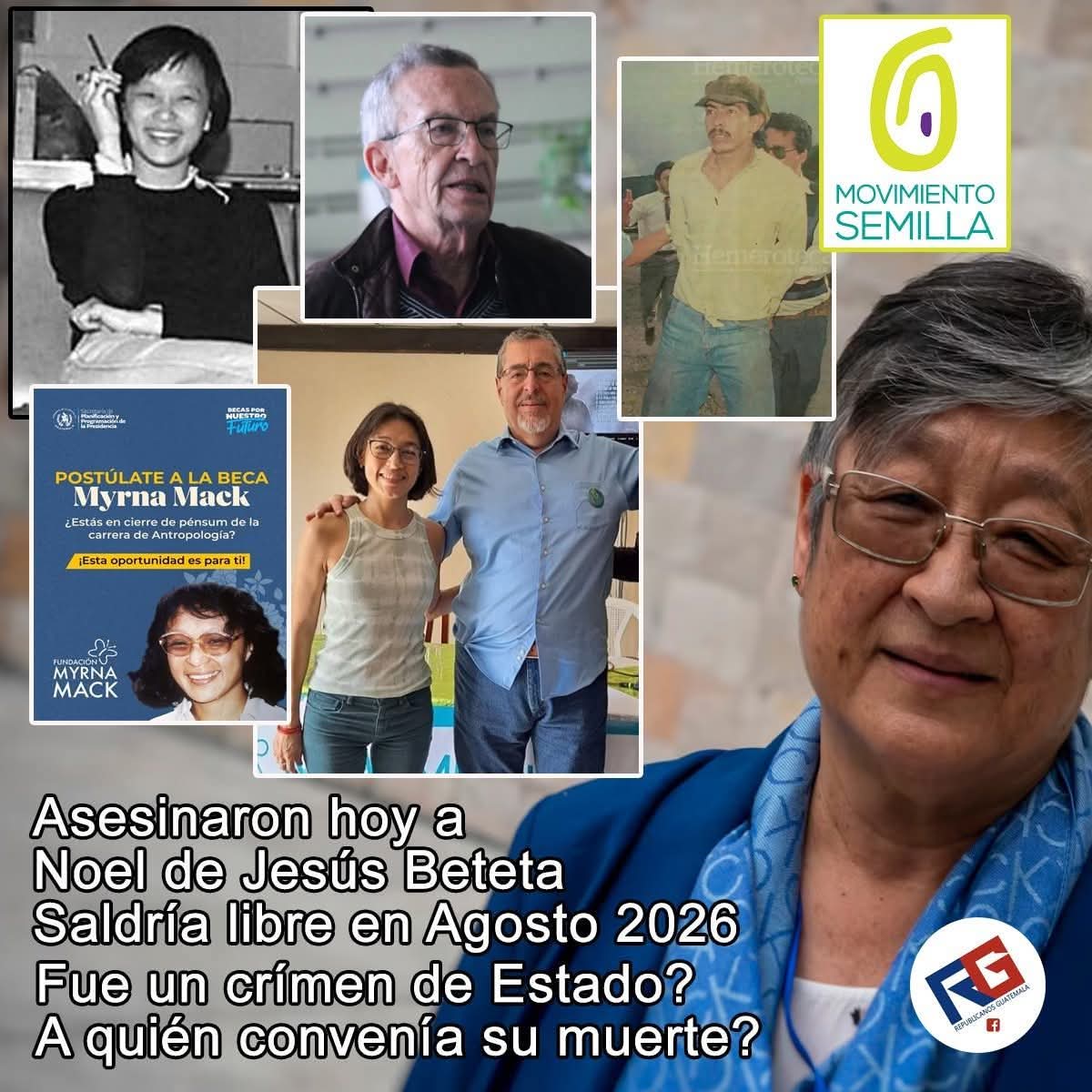 ¡EJECUCIÓN ESTRATÉGICA! 
#Guatemala #JusticiaGT #CorrupcionGT #NoticiasGT #LibertadGT
Justo cuando Noel Beteta iba a salir y cantar la verdad, lo eliminan en una cárcel "de seguridad". Las Mack y el régimen de Semilla no perdonan: borraron al testigo que derrumbaba su negocio
