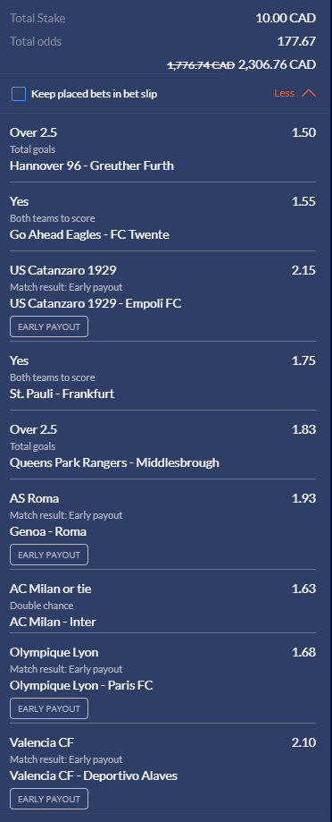 SoccerScientis's tweet photo. Sunday's Bets. 
⚽️⚽️ https://t.co/GLIBVpxnkj