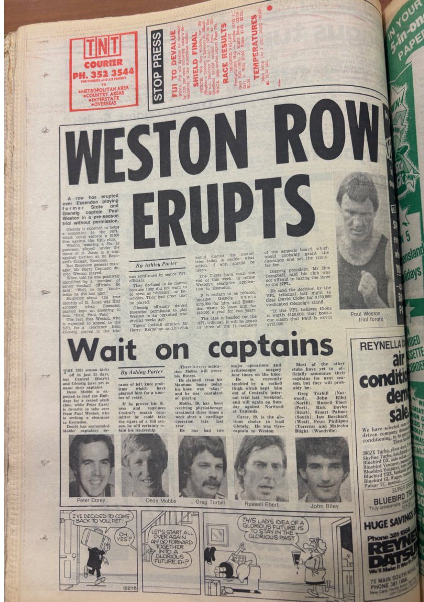 SANFL 1983 season (after ‘75-82) on 43-year delay tweet media