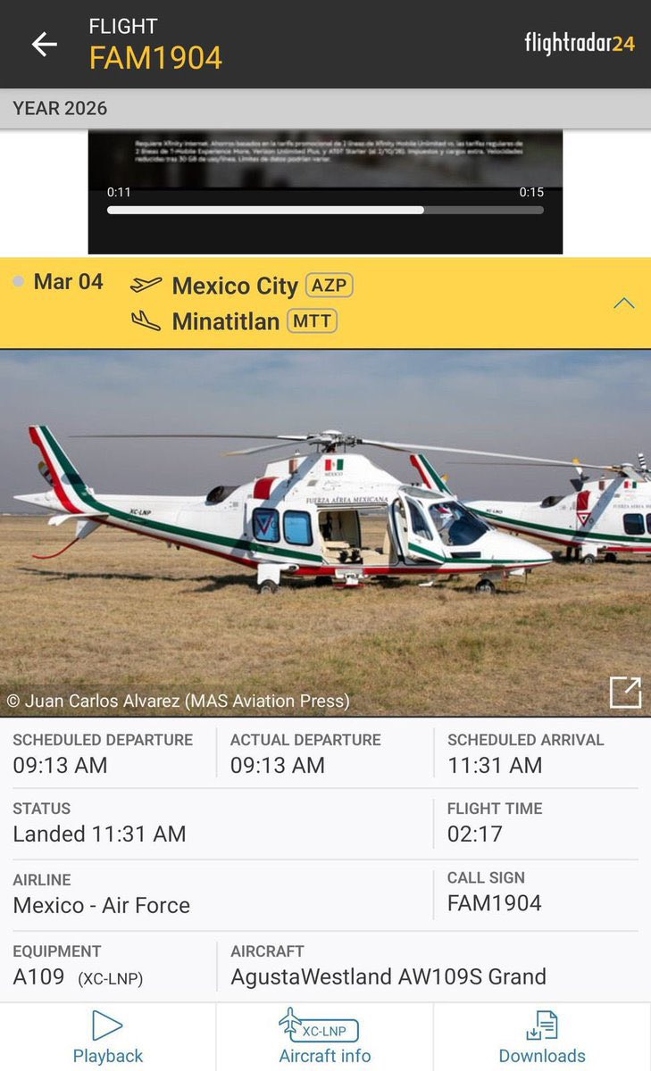 enriquemunozFM's tweet photo. ¿No que ya no habría privilegios para los expresidentes?

Justo cuando revienta la versión sobre la salud de López Obrador, aparece el registro de un helicóptero AW 109S de la Fuerza Aérea saliendo de Ciudad de México rumbo a Minatitlán el 4 de marzo de 2026.

Y entonces la pregunta se vuelve inevitable:

si no iba él, qué coincidencia tan precisa.

Al pueblo le predican austeridad.
Pero cuando se trata de los de arriba, sigue apareciendo la logística del poder.

La 4T no desapareció los privilegios.
Solo dejó de admitirlos.