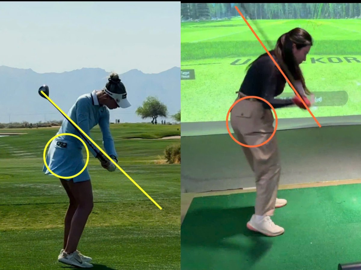 jefflequere's tweet photo. Comparing key swing positions with Nelly Korda to better understand structure and movement patterns

Find us at:
📍Long Bien Golf Course
📩 DM for private coaching programs
#JuniorGolf #GolfHanoi
#GolfVietNam #longbiengolfcourse https://t.co/EW7VG1KQlC