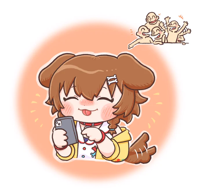 みてくれころさんを見て喜ぶころさんを見て喜ぶ俺たち #みてくれころさん #できたてころね