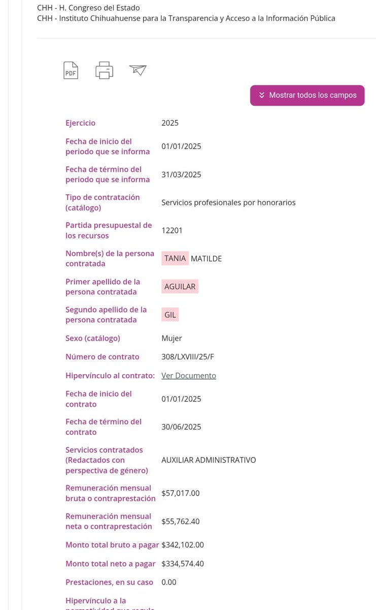 JJDiazMachuca's tweet photo. ¿Y que dirá ahora la diputada @liliaaguilarmx del nepotismo y sus chuecuras? 

Tania Aguilar Gil, hermana de @liliaaguilarmx cobra 57 mil pesos mensuales brutos en el congreso del estado de Chihuahua,  hoy en #FamiliasdelBienestar 

Otros de los 13 millones que salieron de la pobreza
@jorgegogdl 

@matosadrian