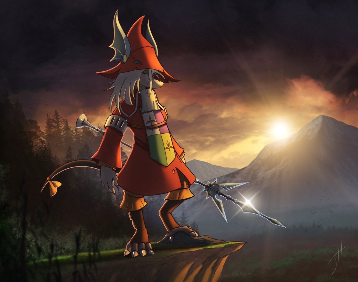 fxscreamer's tweet photo. Got inspired the other week and drew a Freya. Any FF9 fans? XD

#freya #ff9 #finalfantasy #finalfantasy9 #dragon #illustration https://t.co/9WRA1cQumx