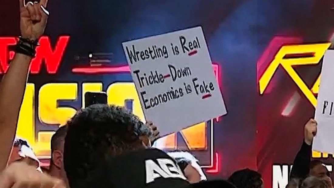 REST IN PISS RONALD REAGAN #AEW #AEWCollision