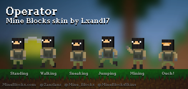 MineBlocksSkins's tweet photo. "Operator" skin by Lxand17!
https://t.co/V8prlZ77eZ https://t.co/5vASNJGU0S