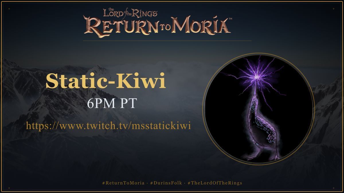 The Lord of the Rings: Return to Moria tweet media