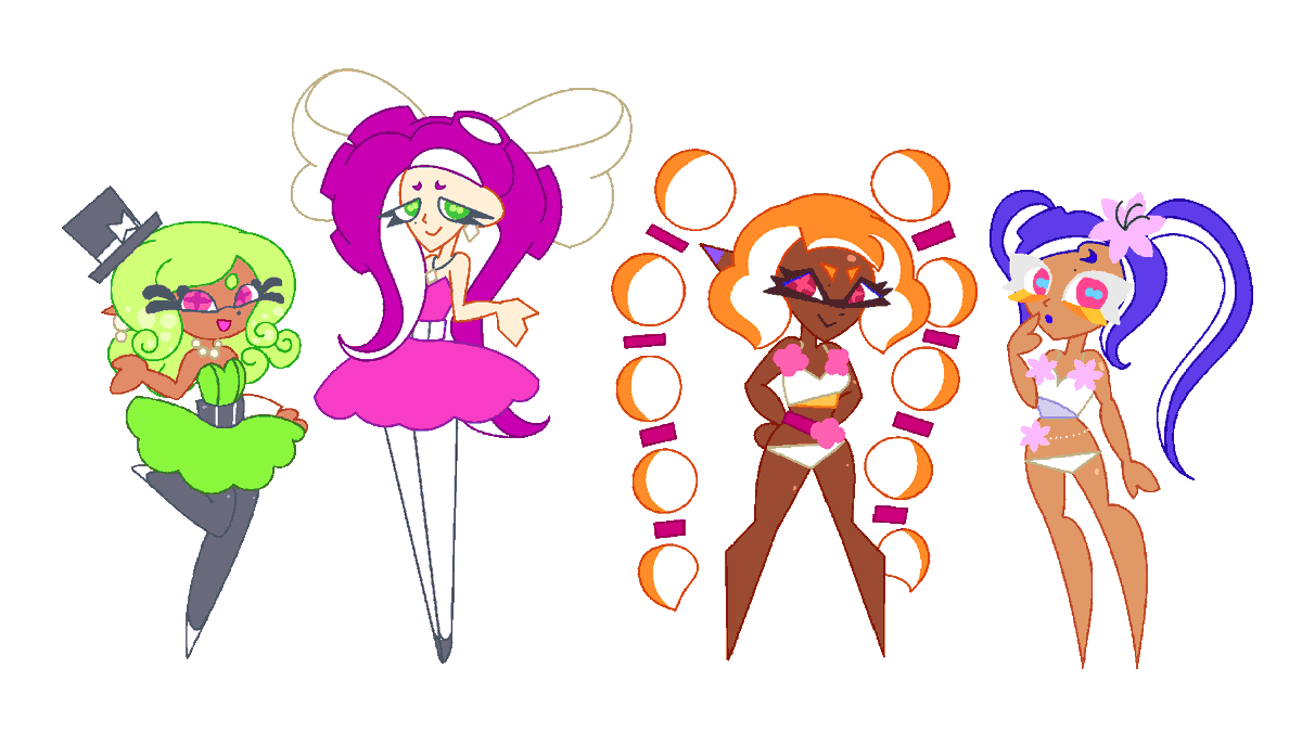 superfintastic's tweet photo. cartoonized bloom quartet yesss...ues Ok
#Splatoon https://t.co/cDWVW11Ojb