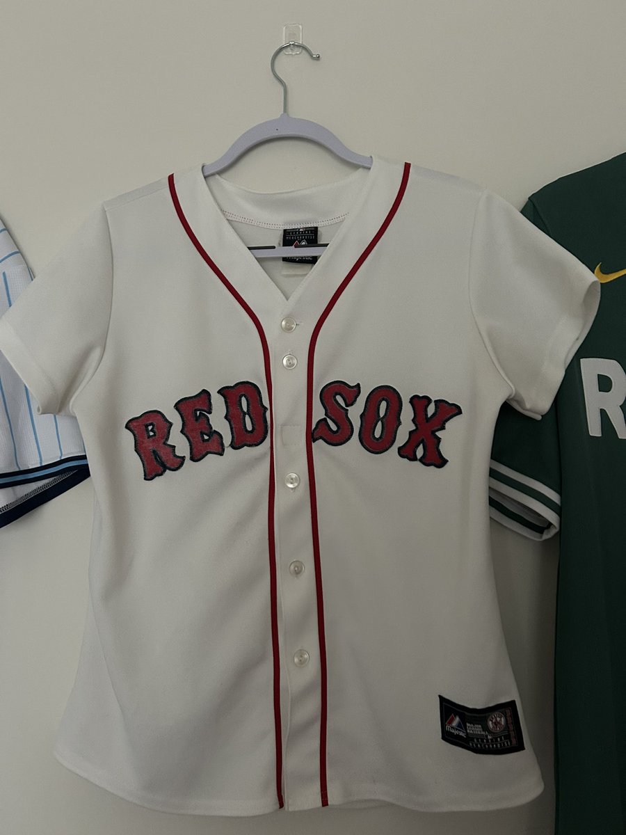 The Red Sox jersey I got when I was 16 that’s still going another 16 years later cause it was made by Majestic