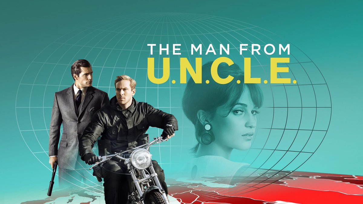 bondgriff's tweet photo. Action-packed, stylish and funny, The #ManFromUNCLE is a hugely entertaining spy film with great chemistry between Henry Cavill and Armie Hammer. Disappointing we never got a sequel. https://t.co/83hOQsOJYM