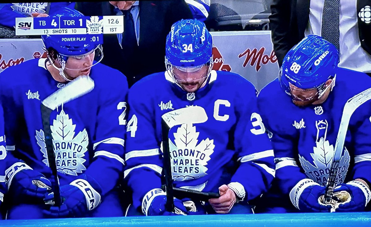 Berger_BYTES's tweet image. Expect more of this down the stretch. Can #Leafs still drop into the bottom-five teams? #LeafsForever #CBC