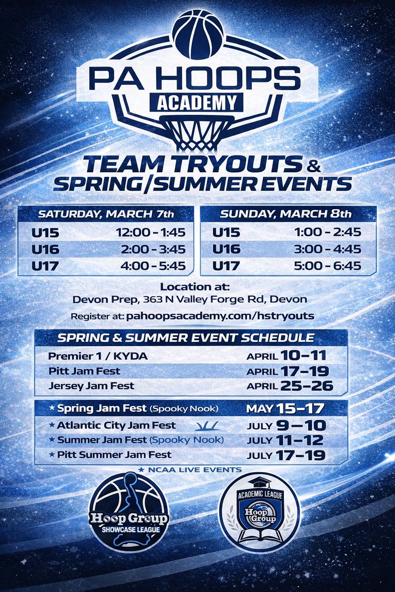 PA Hoops Academy tweet media