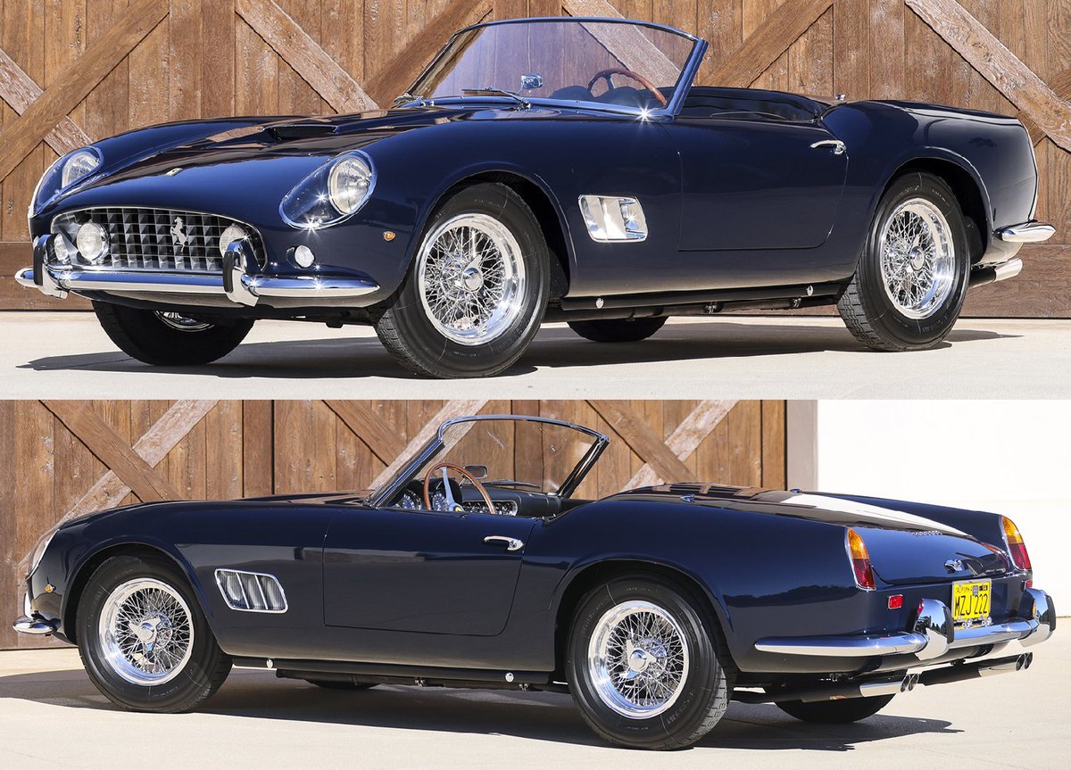UltimativCars's tweet photo. #AmeliaIsland|#AiA2026
Summary of Day 2 (Mar 6th):
Highest bid:
$15M: '60 #Ferrari #250GT #SWB #California #Spider
Lowest bid: $28k: '04 #Carbir #Sports2000
Biggest gain: +88%: '05 #Porsche #CarreraGT
Biggest loss: -45%: '66 #Abarth #1300OT #Periscopio
Total sale: $57.9M https://t.co/dVBSA8reXU