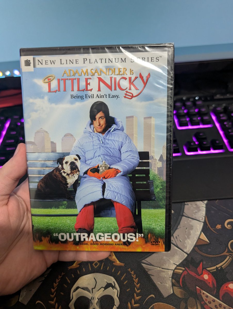 You can still buy a new sealed copy of Little Nicky on DVD in 2026 and I think that's beautiful. Thanks Shoutfactory/GRUV <a href="/sandlerverse/">No Context Sandlerverse</a>