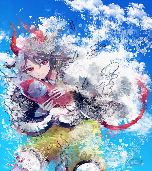 水中の