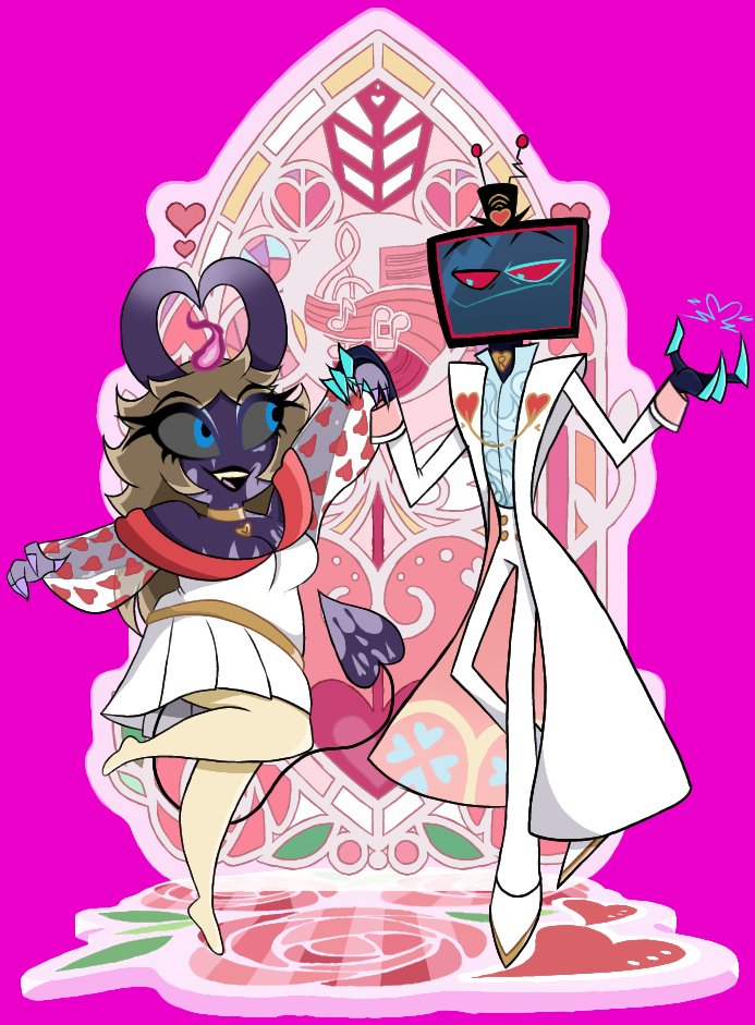 Raythehoe's tweet photo. Y'all why did no one talk about these cutie patooties
(I'm joking, I made this obvi)
#HazbinHotel #HazbinHotelVox #Ocxcanon #HazbinHotelOC #sona #ocart #fakemerch https://t.co/KHLa5z2l7s