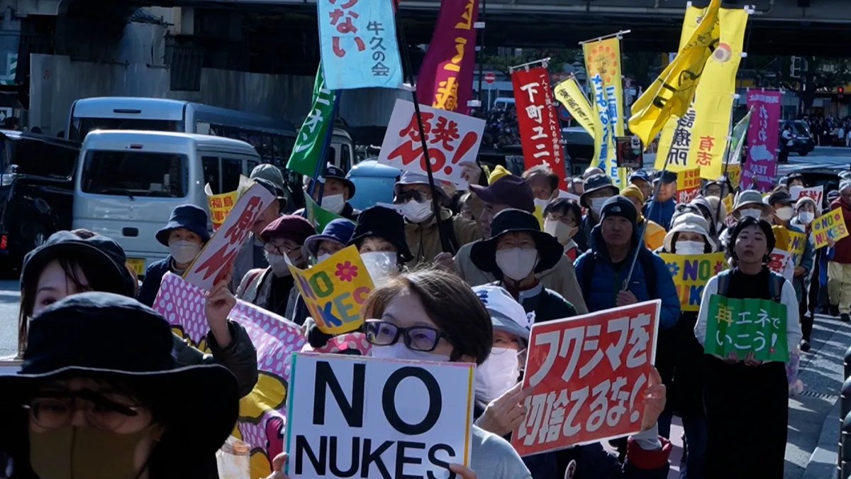 「原発とめよう！」〜福島原発事故から１５年、市民らが大規模集会
youtu.be/Vx_QrDVd9WI