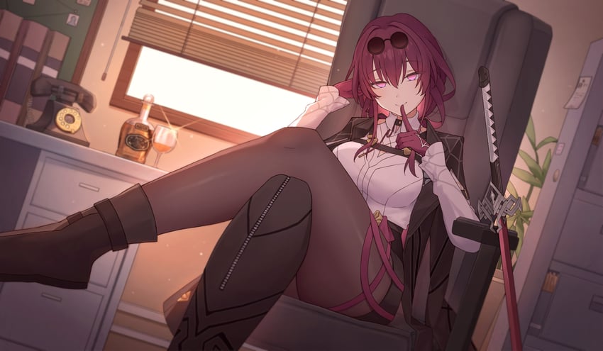 “I'm living in a dead world
Running out of things to do
What I wouldn't give for something new”

        ☆ ~ Bartending Assassin Ghost ~ ☆