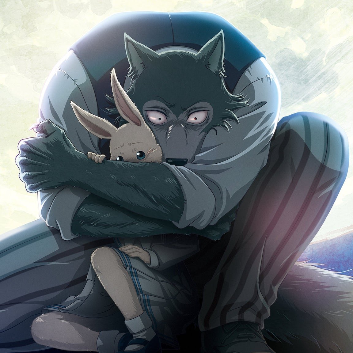 ThalyWoofy's tweet photo. I used to get embarrassed to say that Beastars was my favorite animanga, and always had a spare one to mention if someone asked me

But I can't lie... Beastars is so important to me. I love its themes, its characters, its art direction, how it's not afraid to be bizarre at times https://t.co/3qJYodv0wM