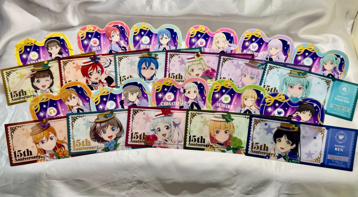 ラブライブ GIGO コラボカフェ コースター Liella コンプセット ラブライブ GIGO コラボカフェ コースター Liella コンプセット
