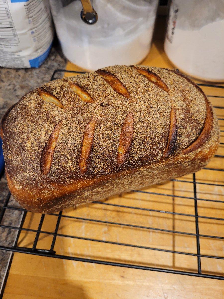 Pickled jalapeño cheddar bread.