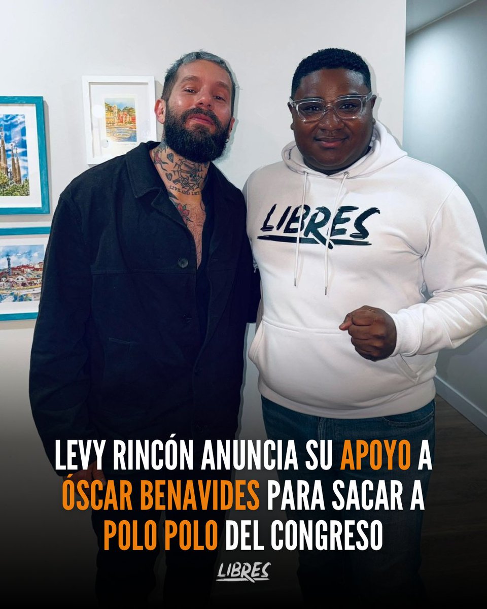 Sin importar tu color de piel, ni el departamento donde te encuentres, este próximo 8 de marzo pide el tarjetón de cámara afro y marca con una X el logo de LIBRES. #SaquemosAPoloPolo #MovamosElCambio