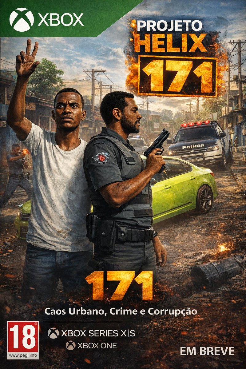 ❌ Antiga geração: não terá suporte para 171
✅ Próxima geração: preparado para rodar no Xbox Projeto Helix
🎮 Mais gráficos realistas, mundo aberto maior e melhor desempenho. terá hardware muito mais poderoso e uma arquitetura mais próxima de um PC moderno.
 #Game171 #XboxHelix